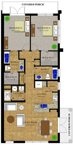 Gainesville Palms Royal Floorplans