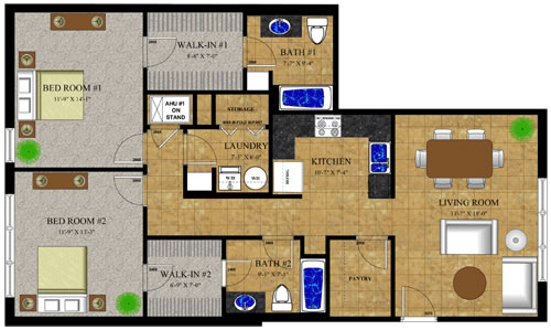 Gainesville Palms Majesty Floorplans